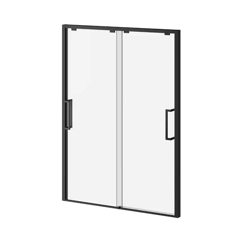 Kalia Ikonik Bypass (Box 2 Of 2) 60"X79" Sliding Shower Door Duraclean Glass - One Mobile Panel Only For Alcove Installation