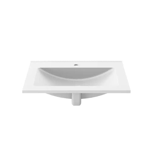 Kalia Kalm Castylat Lavatory - Bathroom Sink (1 Hole For Single-Hole Faucet)