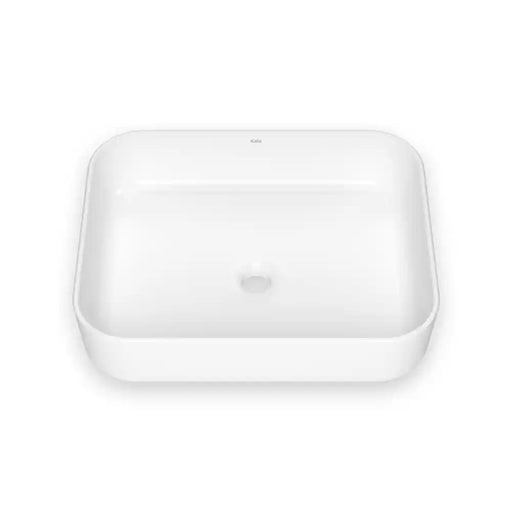 Kalia Urba Oblong Porcelain Washbasin With Neopur Coating For Drop-In Installation