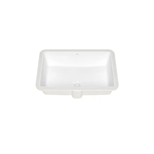 Kalia Ceska Undermount Rectangular Porcelain Washbasin With Neopur Coating For Undermount Installation