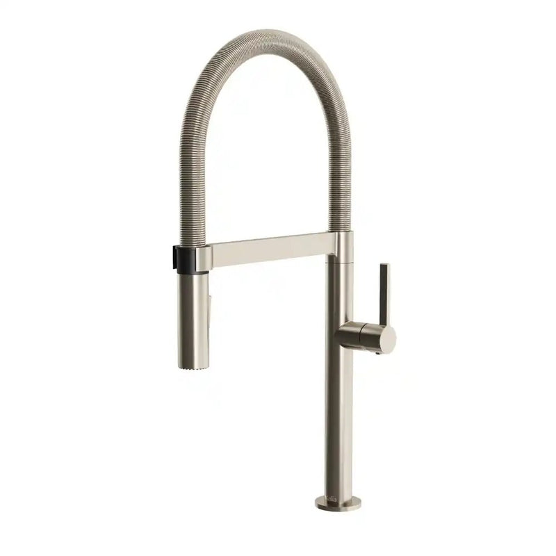Kalia Exki Diver Single Handle Kitchen Faucet Pull-Down Dual Spray