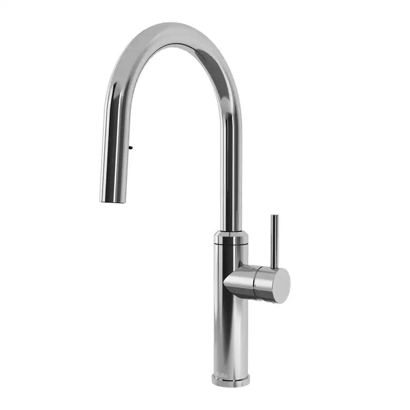 Kalia Enora Diver Single Handle Kitchen Faucet Pull-Down Dual Spray