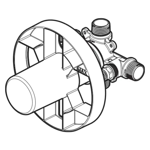 Kalia 1/2" Pressure Balance Valve With ABS Protective Cover