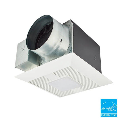 Panasonic WhisperGreenSelect Base Fan with LED Light 110-130-150 CFM
