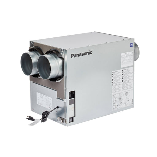 Panasonic BalancedHome Elite 120 CFM ERV - Side Port - Temperate Climate Zone Exhaust Only mode