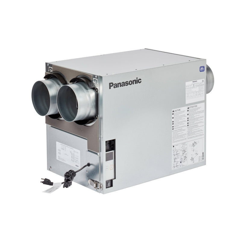 Panasonic BalancedHome Elite 150 CFM ERV - Top Port - Temperate Climate Zone Exhaust Only mode