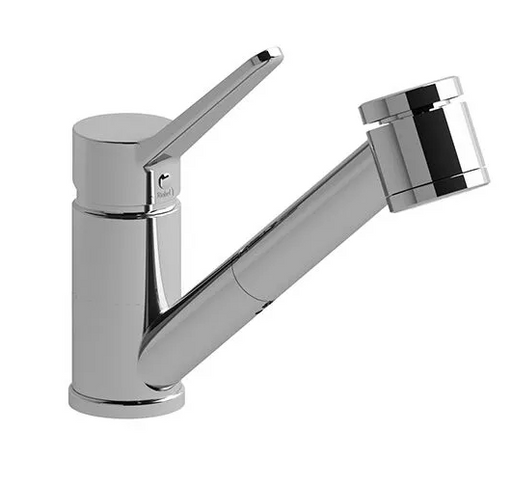 Riobel Simplicity Kitchen Faucet With Spray in Chrome
