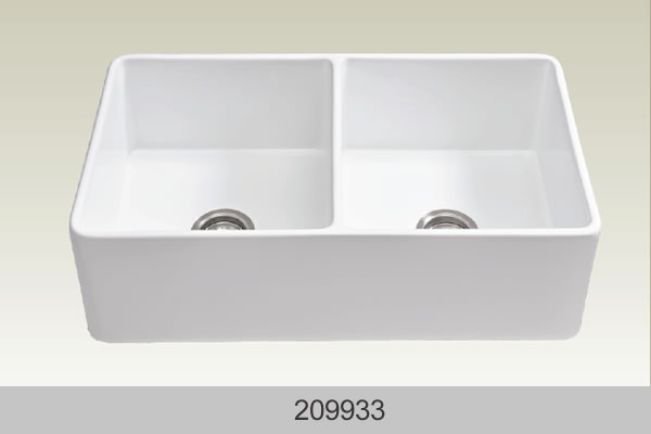 Bosco 209033 Fireclay Apron Series Kitchen Sink