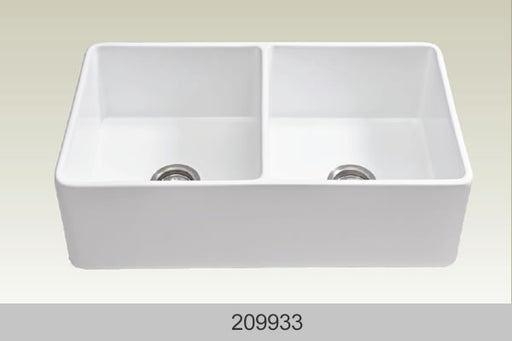 Bosco 209033 Fireclay Apron Series Kitchen Sink