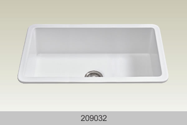 Bosco 209032 Fireclay Apron Series Kitchen Sink