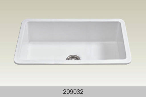 Bosco 209032 Fireclay Apron Series Kitchen Sink