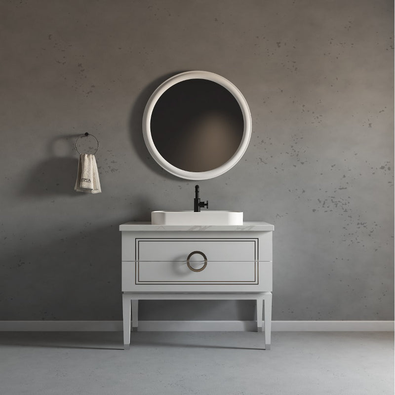 Virta 42 Inch Sarah Floor Mount Single Sink Vanity