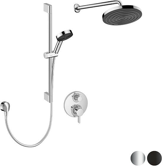 Hansgrohe Pulsify Thermostatic Shower Kit Round