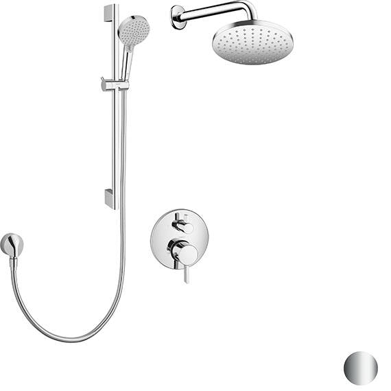 Hansgrohe Vernis Pressure Balance Shower Kit Round