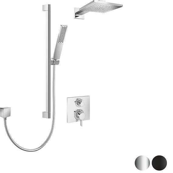Hansgrohe Thermostatic Shower Kit Square
