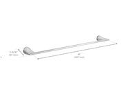 DXV Modulus Towel Rack 