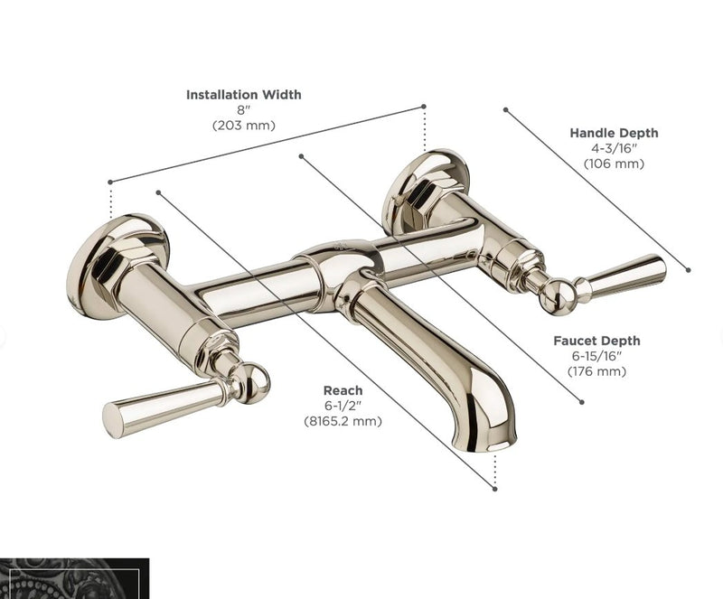 DXV Oakhill Widespread Bathroom Faucet