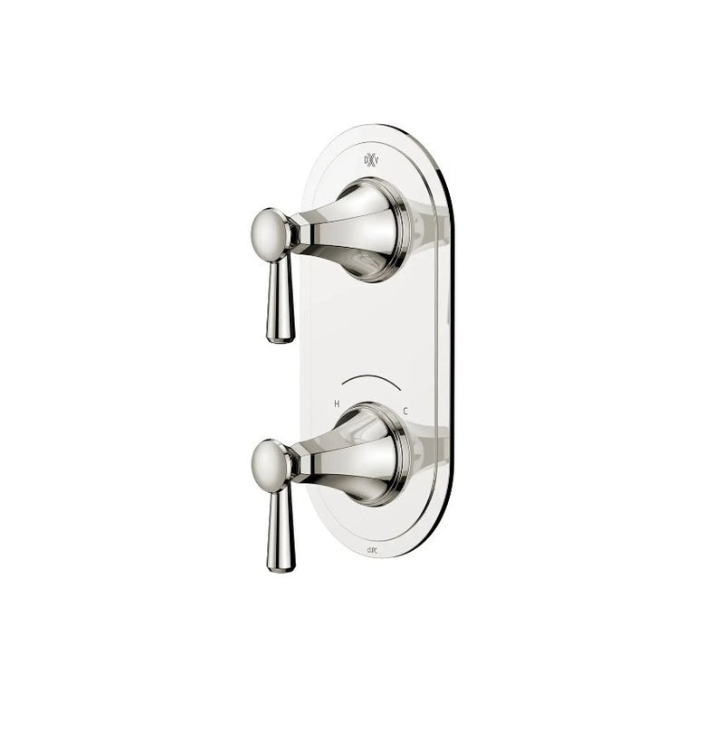 DXV Fitzgerald 2-Handle Thermostatic Valve Trim Only