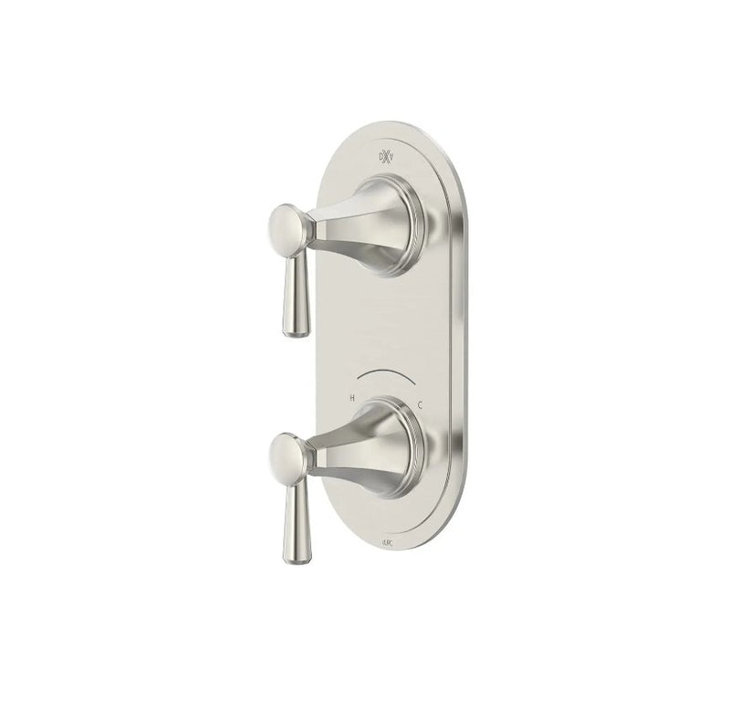 DXV Fitzgerald 2-Handle Thermostatic Valve Trim Only