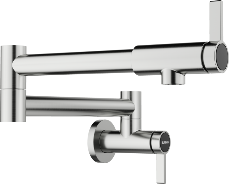 BLANCO CULINA II POT FILLER PVD STEEL