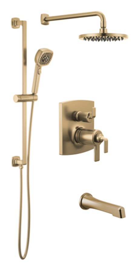 BRIZO ALLARIA KIT334AL 3-WAY THERMOSTATIC SHOWER KIT