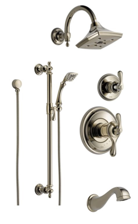 BRIZO CHARLOTTE KIT335-1CH 3-WAY THERMOSTATIC SHOWER KIT