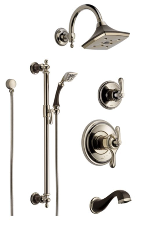 BRIZO CHARLOTTE KIT335-1CH 3-WAY THERMOSTATIC SHOWER KIT