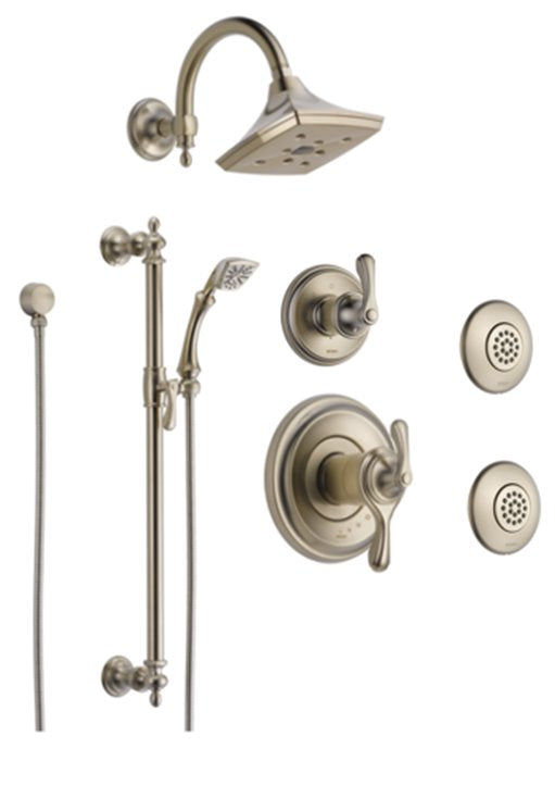 BRIZO CHARLOTTE KIT336CH 3-WAY THERMOSTATIC SHOWER KIT