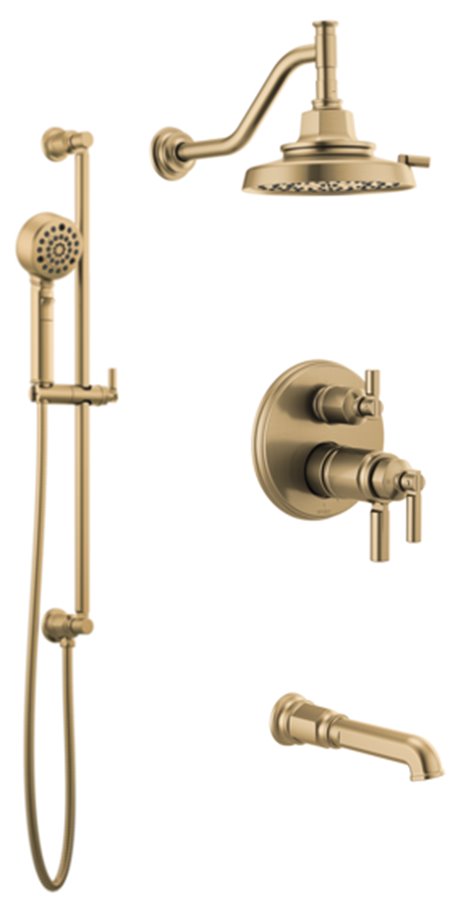 BRIZO INVARI KIT334IN 3-WAY THERMOSTATIC SHOWER KIT