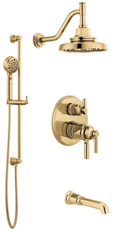 BRIZO INVARI KIT334IN 3-WAY THERMOSTATIC SHOWER KIT