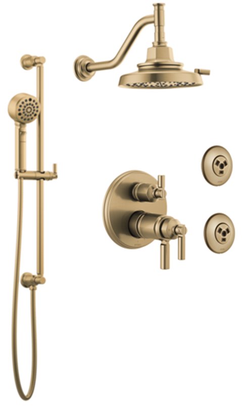 BRIZO INVARI KIT335IN 3-WAY THERMOSTATIC SHOWER KIT