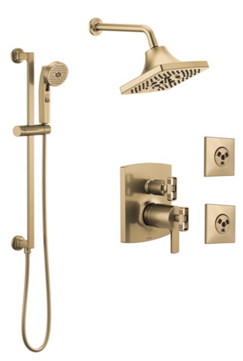 BRIZO KINTSU KIT335KN 3-WAY THERMOSTATIC SHOWER KIT