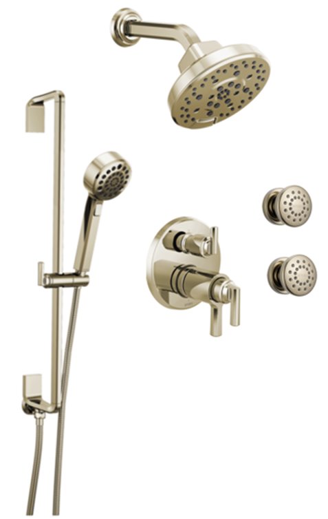 BRIZO LEVOIR KIT335LV 3-WAY THERMOSTATIC SHOWER KIT
