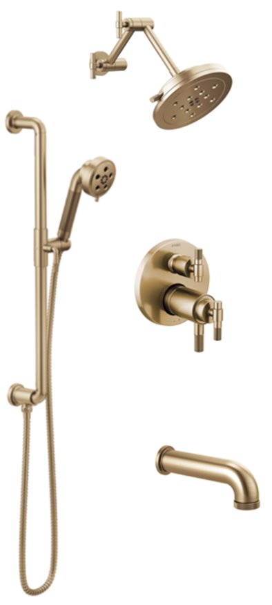 BRIZO LITZE KIT334LT 3-WAY THERMOSTATIC SHOWER KIT