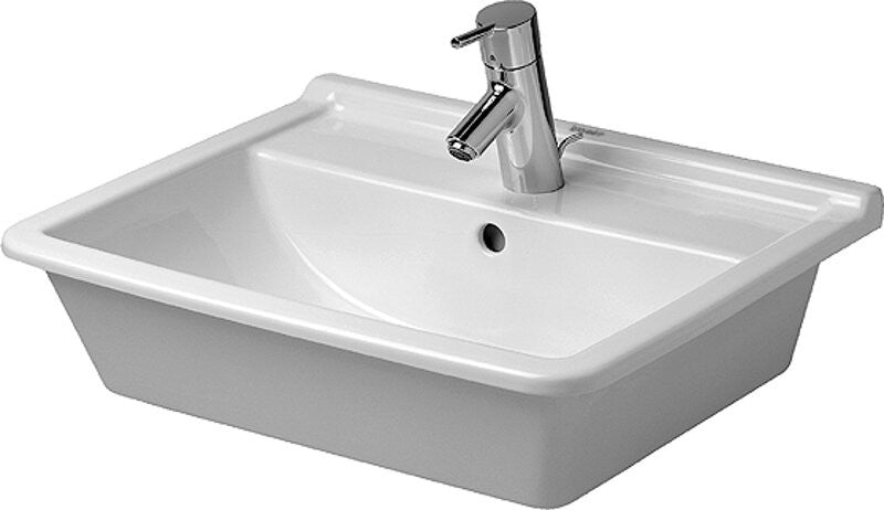 Duravit 0302560000 Vanity basin 56 cm Starck 3 white countertop model