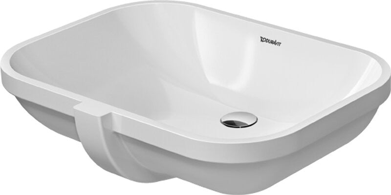 Duravit 0338560000 Undercounter basin 56 cm D-Code whi with of without tap-platform