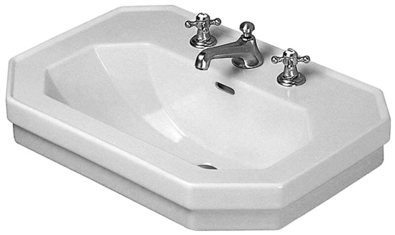 Duravit 0438700000 Washbasin 700mm 1930 white with OF with TP 1 TH