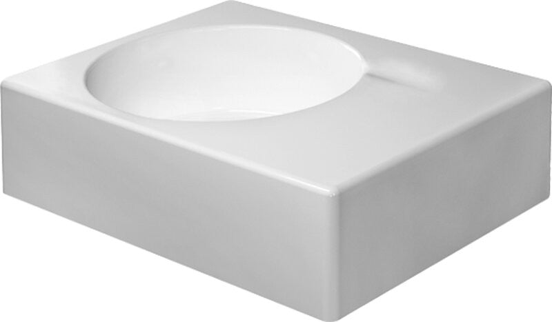 Duravit 0684600011 Washbasin 60 cm Scola white bowl left side with overflow