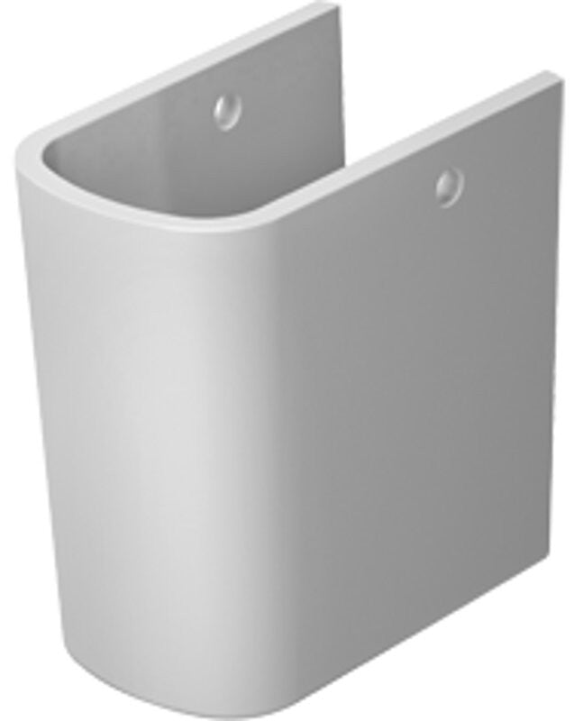 Duravit 0858300000 Half pedestal DuraStyle white for WB 231965 231960 231955