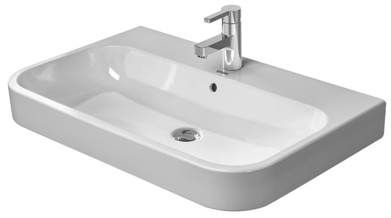 Duravit 2318800000 Furniture washbasin 800mm Happy D.2 white with OF with TP 1 TH