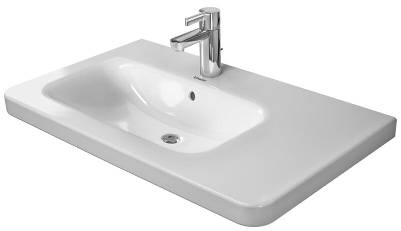 Duravit 2325800000 Furniture washbasin 800mm DuraStyle white asym B-le. w.OF w.TP 1 TH