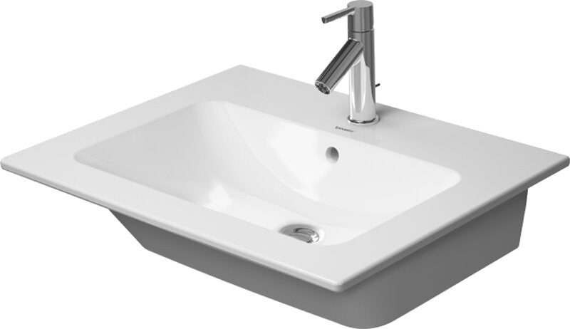 Duravit 2336630000 Furniture basin 630mm ME by STARCK white with OF with TP 1 TH