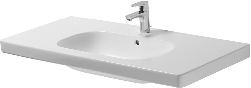 Duravit 03421000002 Furniture washbasin 105 cm D-Code white with of with tp 1 th