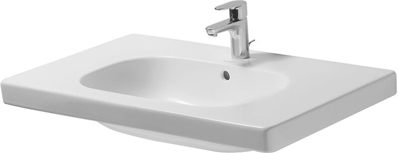Duravit 03428500002 Furniture washbasin 85 cm D-Code white with of with tp 1 th