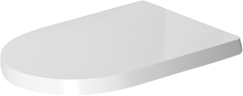 Duravit 0020290000 Seat and cover ME by STARCK elong. white hinges ss w. automatic