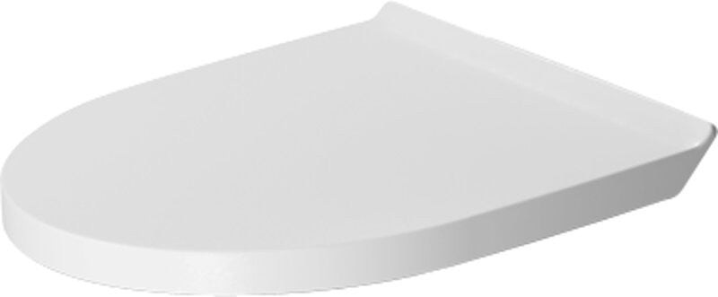Duravit 0020790000 Seat and cover DuraStyle ECO white hinges stainless steel removable