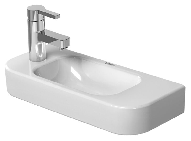Duravit 0711500009 Handrinse basin 50 cm Happy D.2 white wo OF w.TP TH left