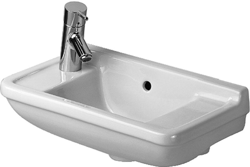 Duravit 0751500008 Handrinse basin 50 cm Starck 3 with overflow white