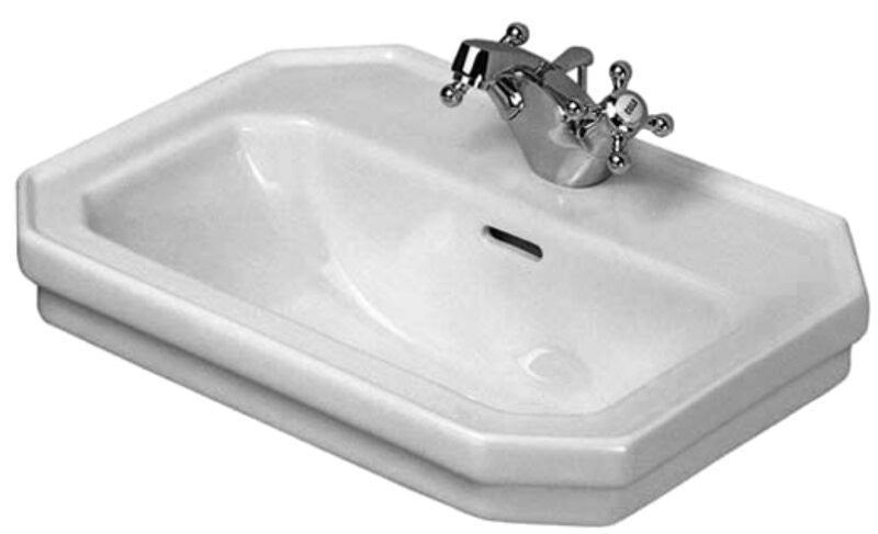 Duravit 0785500000 Handrinse basin 500mm 1930 white with OF with TP 1 TH