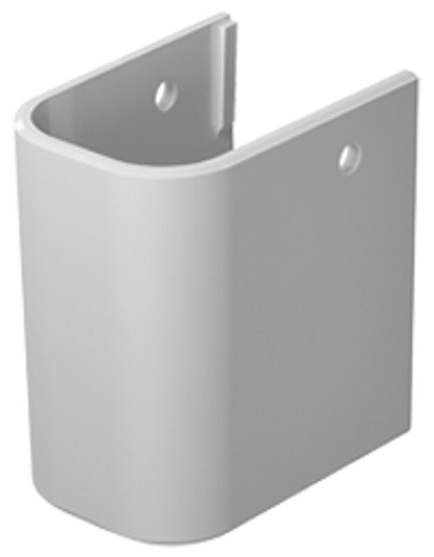 Duravit 0858320000 Siphon cover Happy D.2 white for handrinse basin 070950